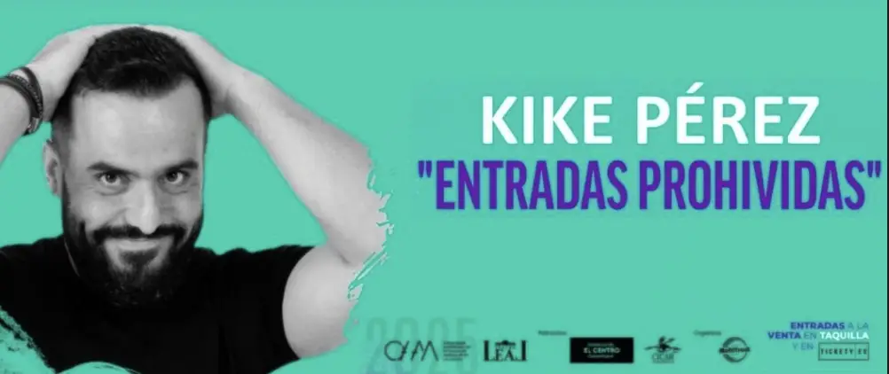 Comedy – Kike Pérez · Entradas “ProhiVidas” (stand-up show)