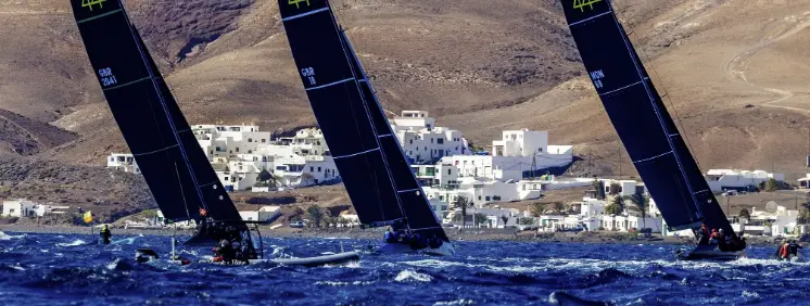 ⛵🏆🌬️ 44Cup top-level RC44 sailing regatta