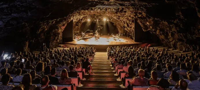 🎻🌋✨ Top-class symphonic concert inside a volcanic cave venue photo 2