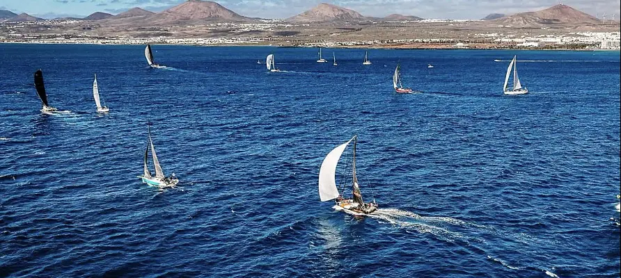 ⛵ Big transatlantic yacht race start (3,000 miles)