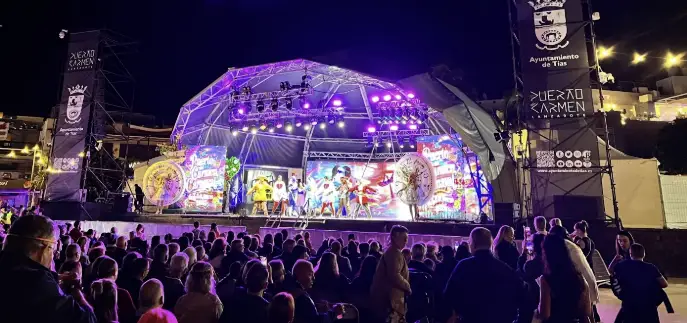 🎉 New Year’s party night in Puerto del Carmen