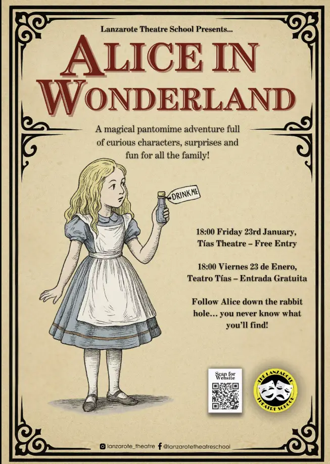 Alice in Wonderland – Tías Theatre (Family Pantomime)