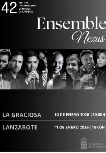 Ensemble Nexus — Inocencia Páez Cultural Centre (La Graciosa, Caleta del Sebo) — 42nd FIMC