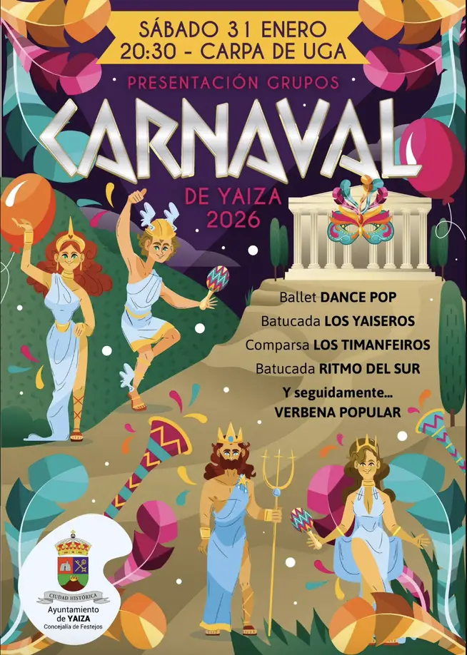 Yaiza Carnival 2026 — Presentation of Carnival Groups