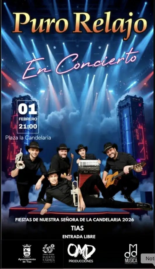 Tías 2026 — Puro Relajo Live