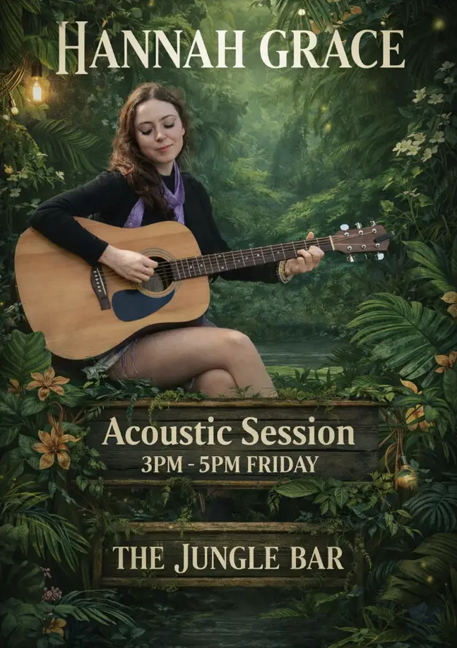 Hannah Grace — Acoustic Session (The Jungle Bar, Costa Teguise)