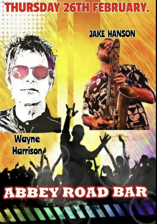 Special Night at Abbey Road Bar — Jake Hanson & Wayne Harrison