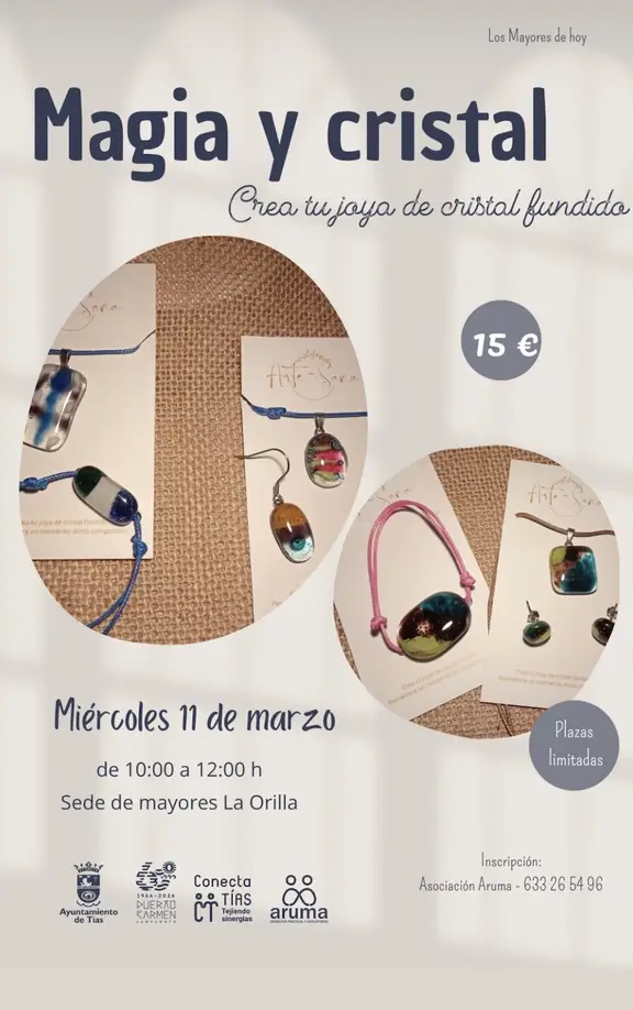 Magia y Cristal: Fused-Glass Jewellery Workshop (Tías)