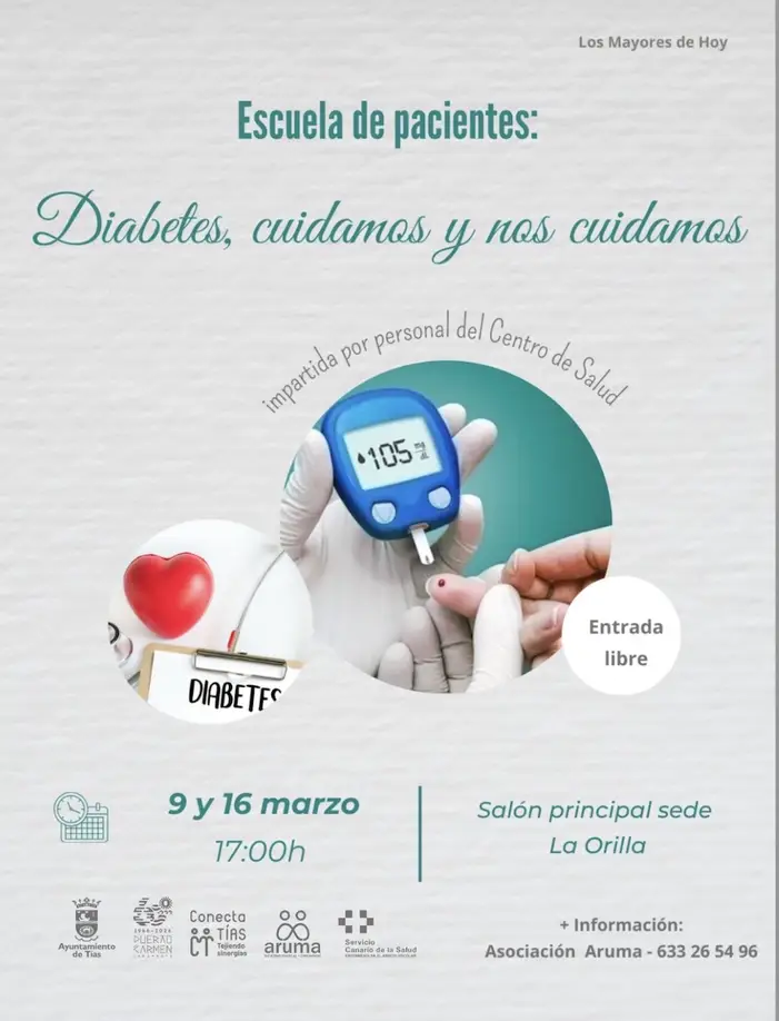 Patient School: “Diabetes — We Care and We Take Care of Ourselves” (Tías)