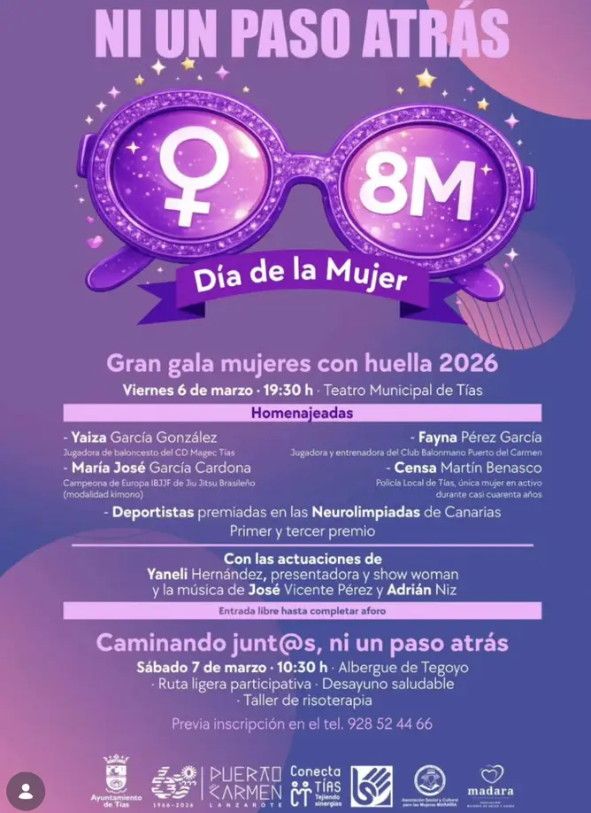 Gran Gala “Mujeres con Huella 2026” (International Women’s Day Event)