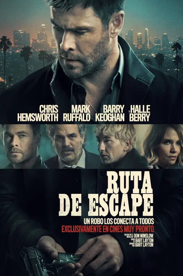 Crime 101 (Spanish title: “RUTA DE ESCAPE”) — English Cinema Afternoon in Arrecifev