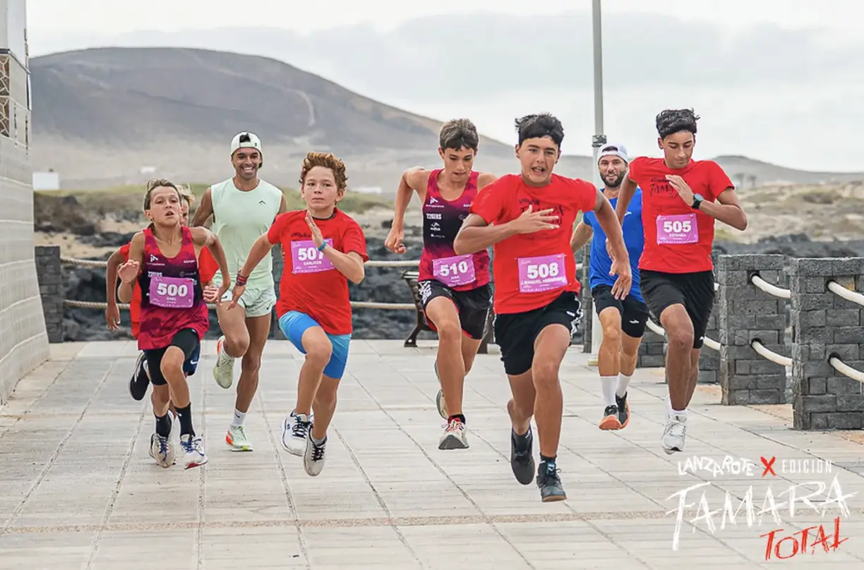 Famara Total Kids Race — Carrera Chinija